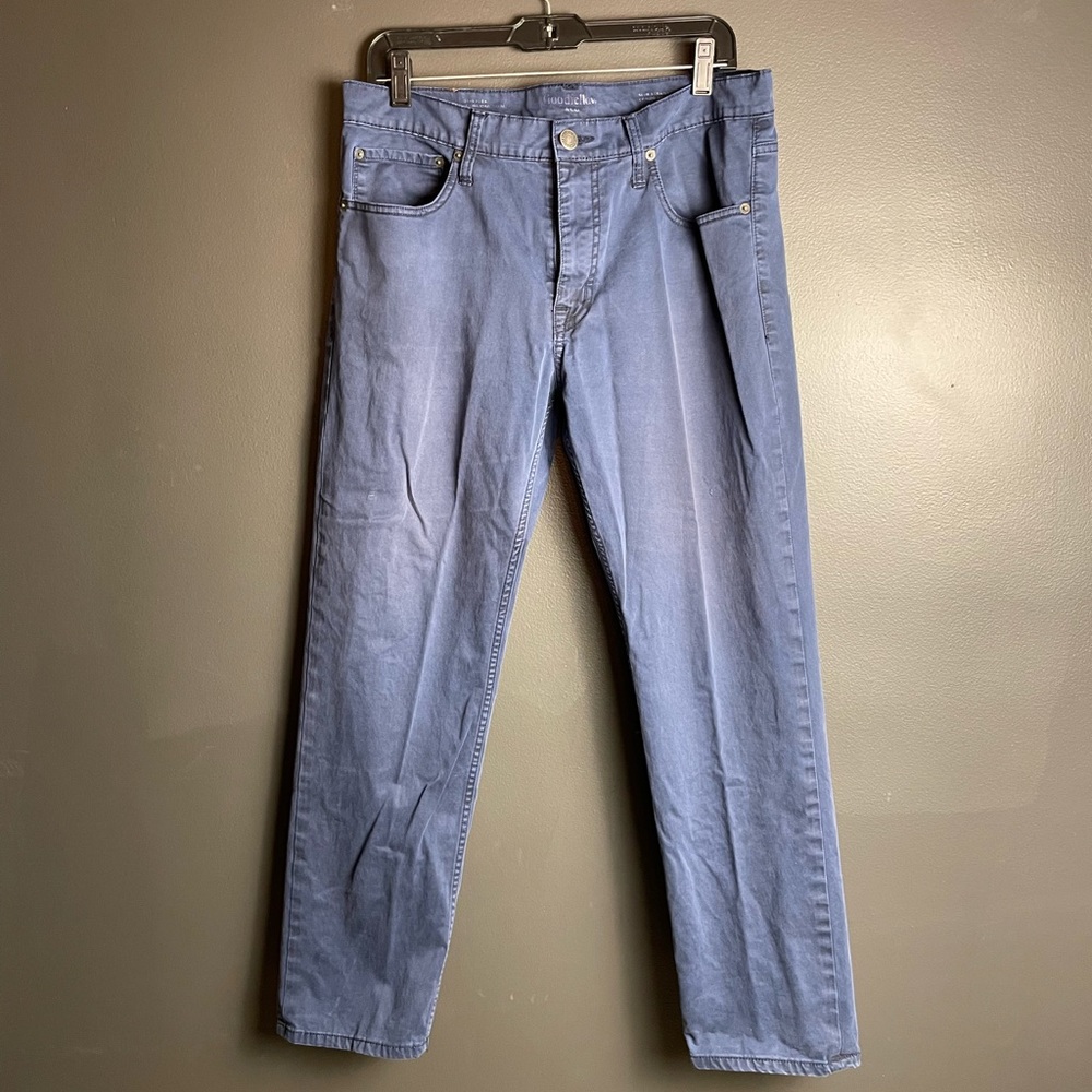 709. Goodfellow & Co Men’s Slim Fit Blue Pants
